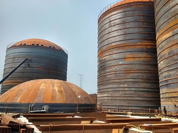 呼伦贝尔焦粉钢板仓